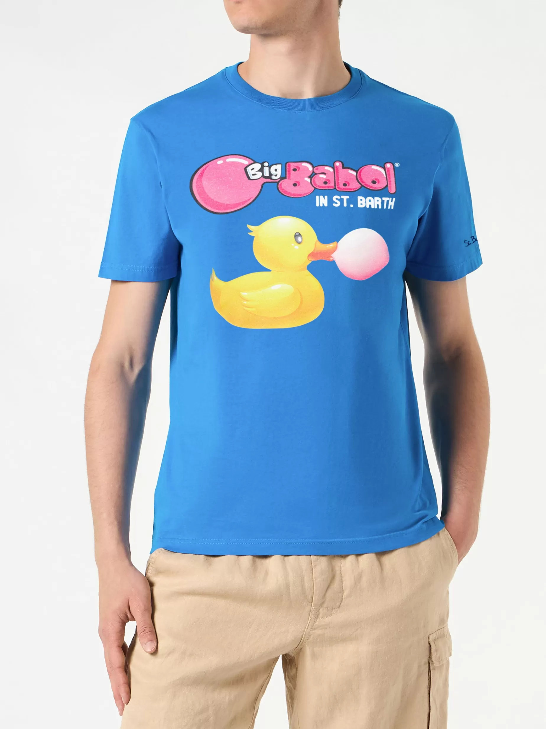 Shop T-shirt da uomo in cotone con stampa papera e Big Babol | BIG BABOL® EDIZIONE SPECIALE Uomo T-shirts | Abbigliamento