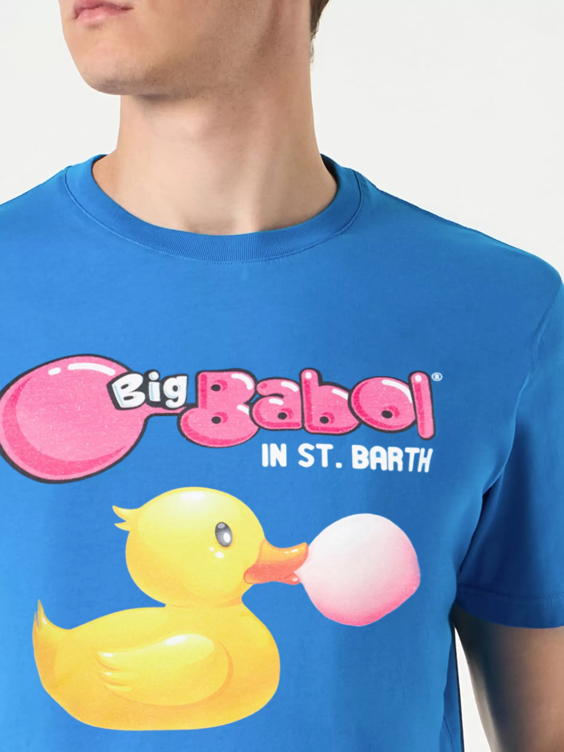 Shop T-shirt da uomo in cotone con stampa papera e Big Babol | BIG BABOL® EDIZIONE SPECIALE Uomo T-shirts | Abbigliamento