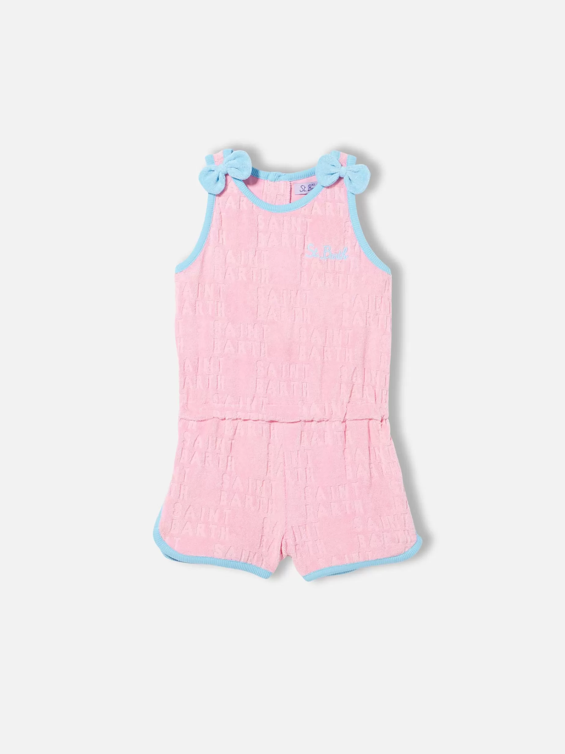 Flash Sale Tutina da bambina in spugna rosa Vestiti | Neonata (0-24 Mesi)