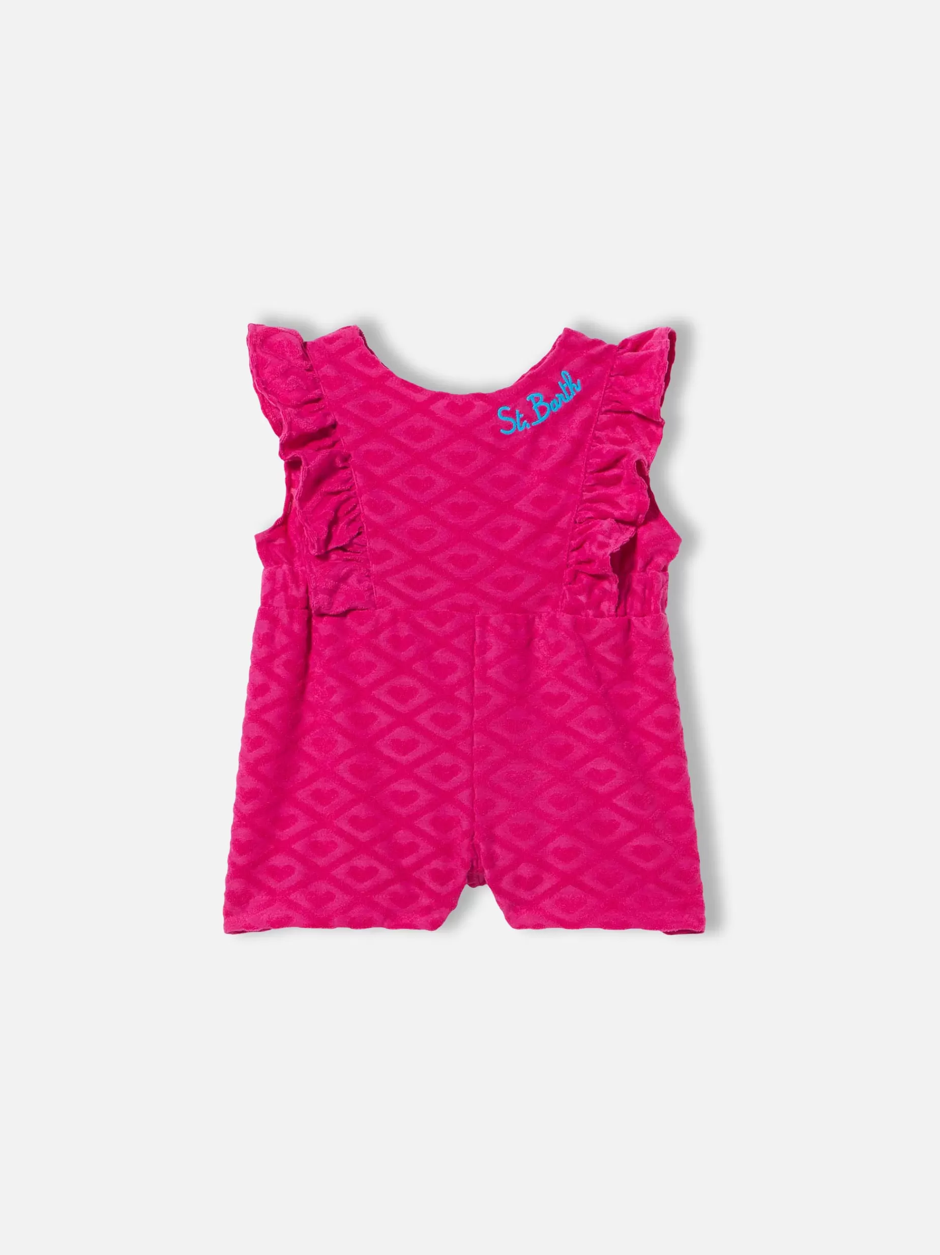 Best Sale Tutina da neonata con cuori in rilievo Vestiti | Neonata (0-24 Mesi)