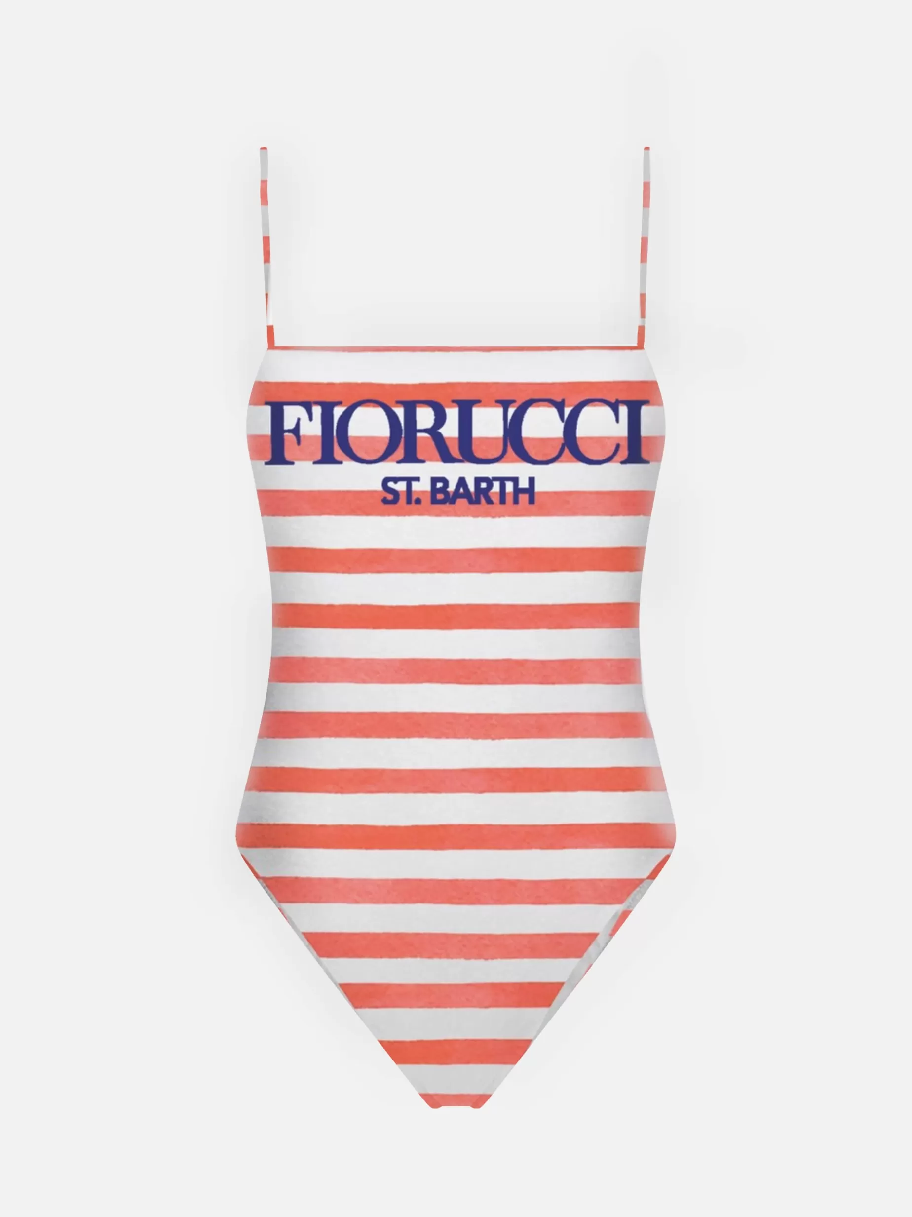 Cheap Woman one piece swimsuit with Fiorucci print | FIORUCCI SPECIAL EDITION Beachwear