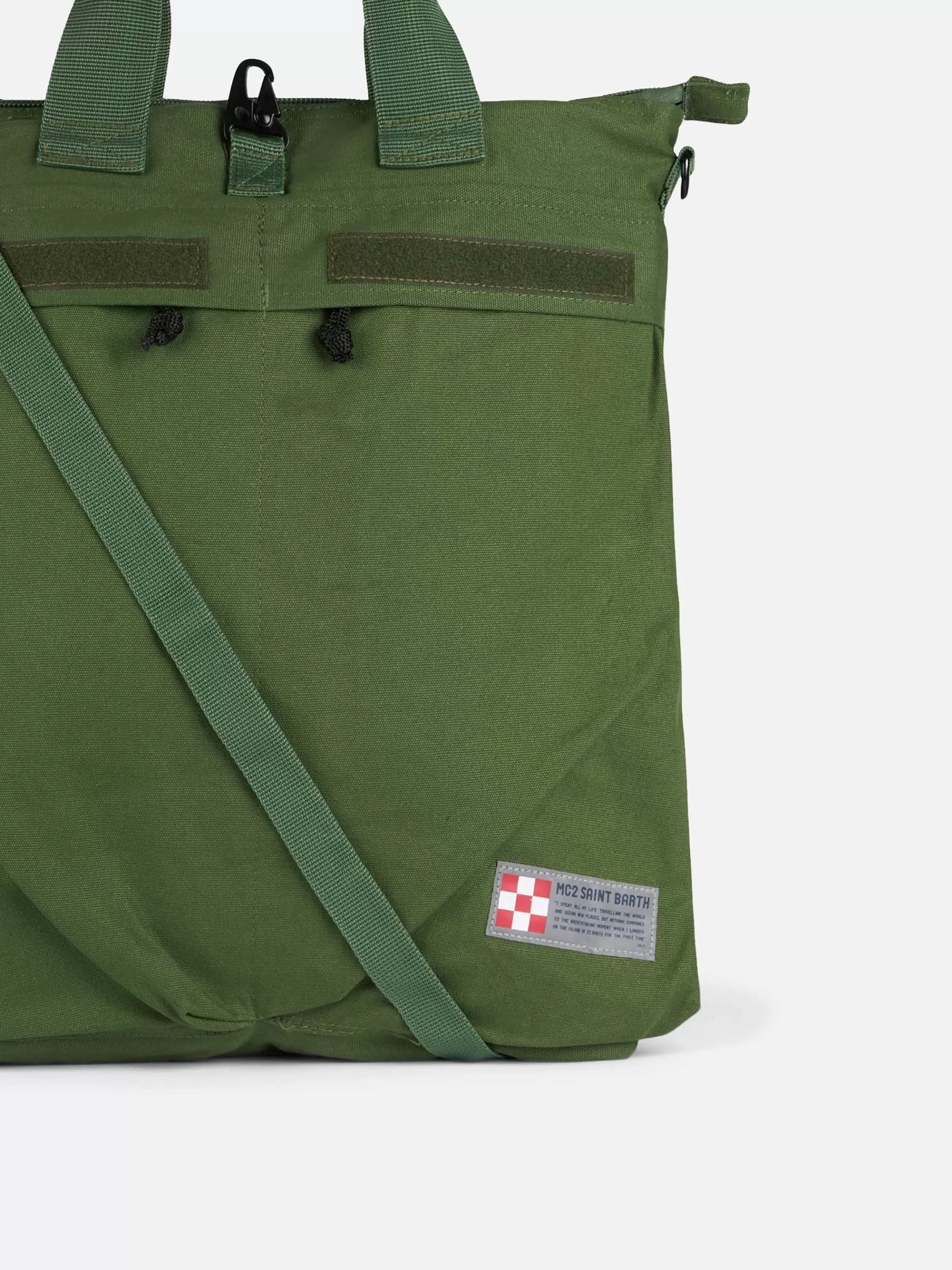 Best Sale Zaino in tela verde militare Donna Accessori Da Viaggio | Accessori Da Viaggio